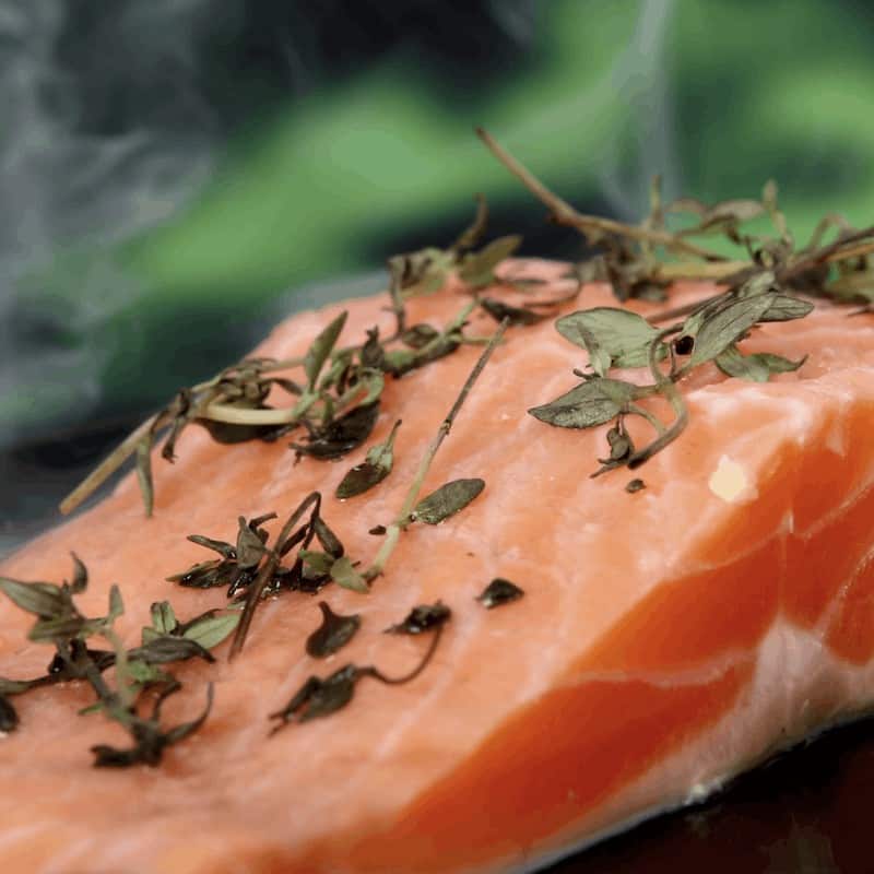 Salmon | Fall Foods for Healthy Skin | Wildflowers and Wanderlust