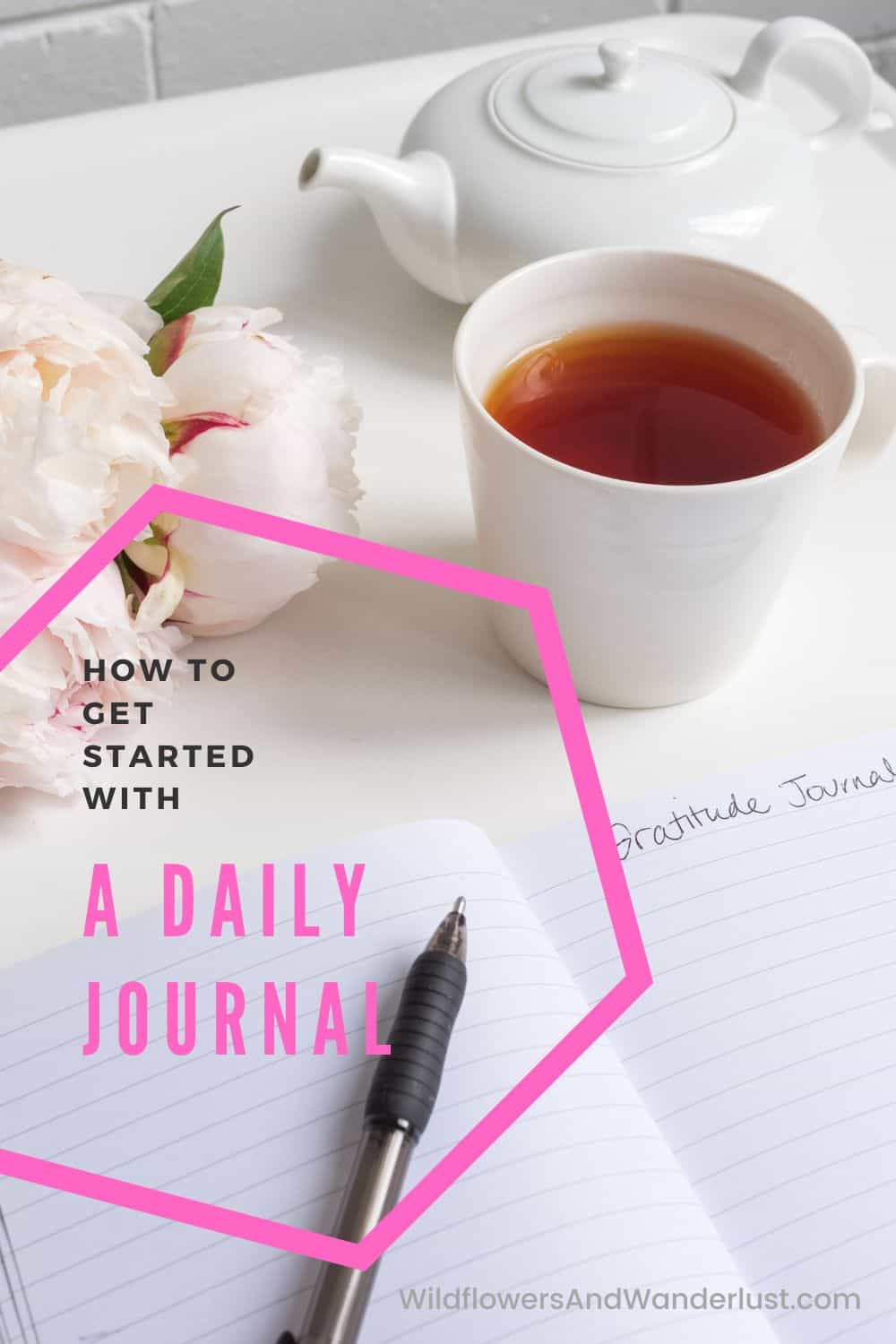 6 Ways to Use a Daily Journal and Make Your Life Amazing - Wildflowers ...