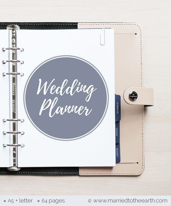 Printable Wedding Planner