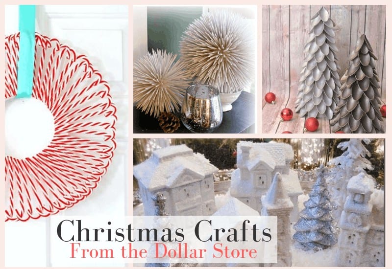 10 Amazing DIY Christmas Crafts from the Dollar Store
