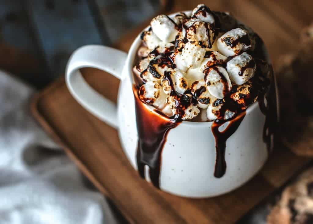Spiked Hot Cocoa to Warm you Up from the inside out | WildflowersAndWanderlust.com