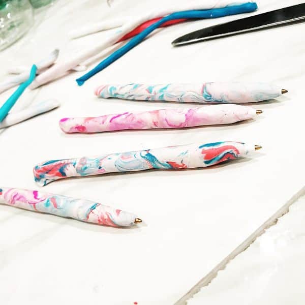 How to make Decorative Pens with Polymer Clay!