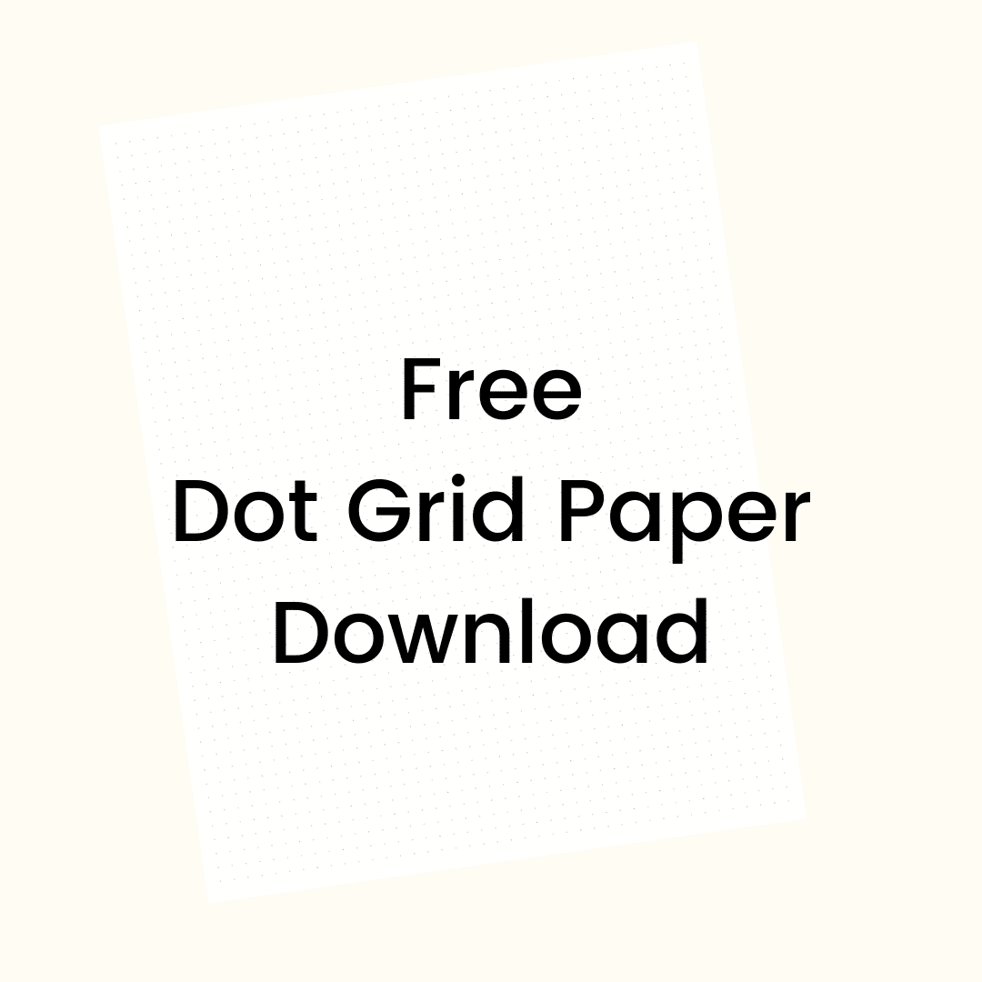Free Printable Dot Grid Paper to Make You More Productive