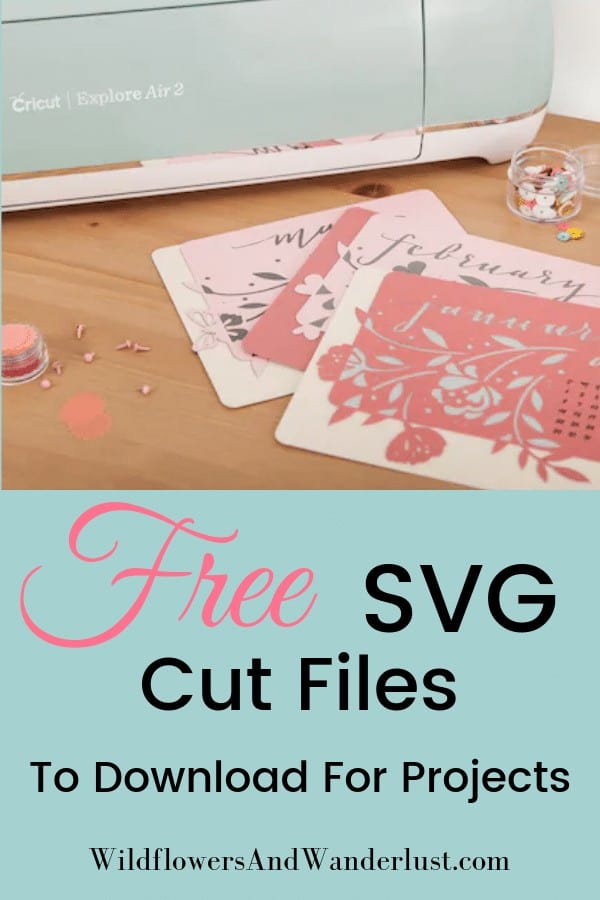 Where to Find Hundreds of Free SVG Cut Files (most with a commercial license) to use in projects | WildflowersAndWanderlust.com