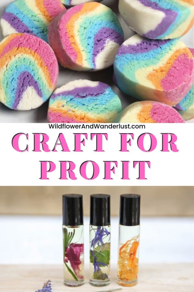 Crafting can be fun but did you know that you can actually make money selling your crafts? Check out our ideas for crafts to earn a profit with WildflowersAndWanderlust.com