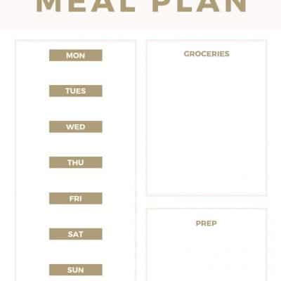 Easy Bullet Journal Meal Plan Ideas for a Happy Family