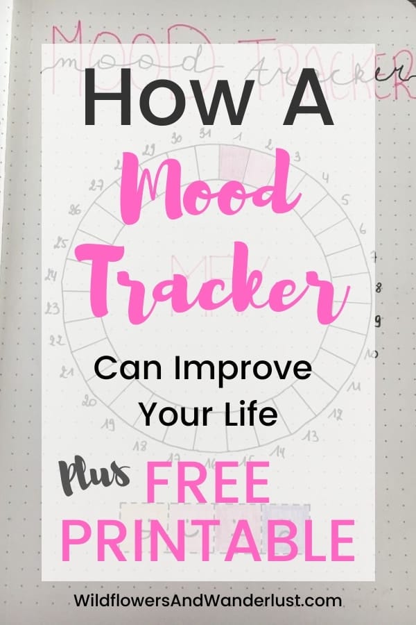You can use a mood tracker to pinpoint spots in your life to improve WildflowersAndWanderlust.com