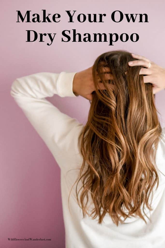 DIY dry shampoo with ingredients you have in your kitchen - WildflowersAndWanderlust.com