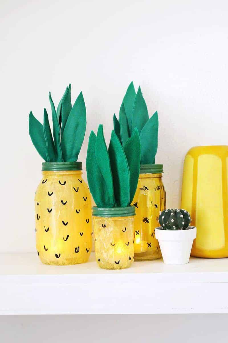 Easy DIY Pineapple Crafts for Your Home