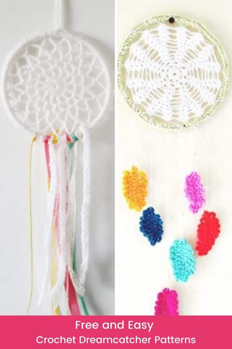 7 Easy to Make Crochet Dreamcatcher Patterns