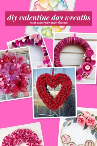 DIY Valentine Day Wreaths