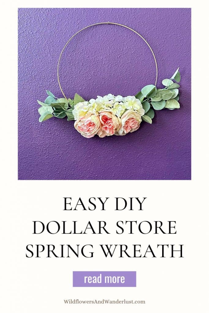 DIY Dollar Store Spring Wreath
WildflowersAndWanderlust.com